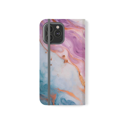 Unicorn Chic Pastel Marble | Wallet Phone Case