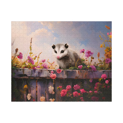 Opossum's Secret Retreat  | Jigsaw Puzzle