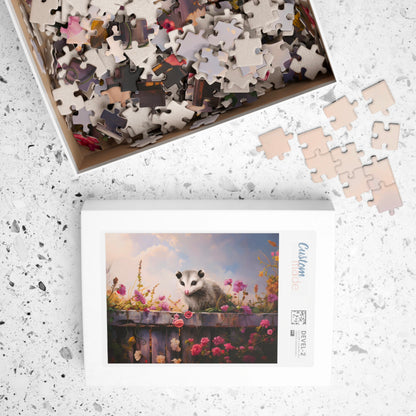 Opossum's Secret Retreat  | Jigsaw Puzzle