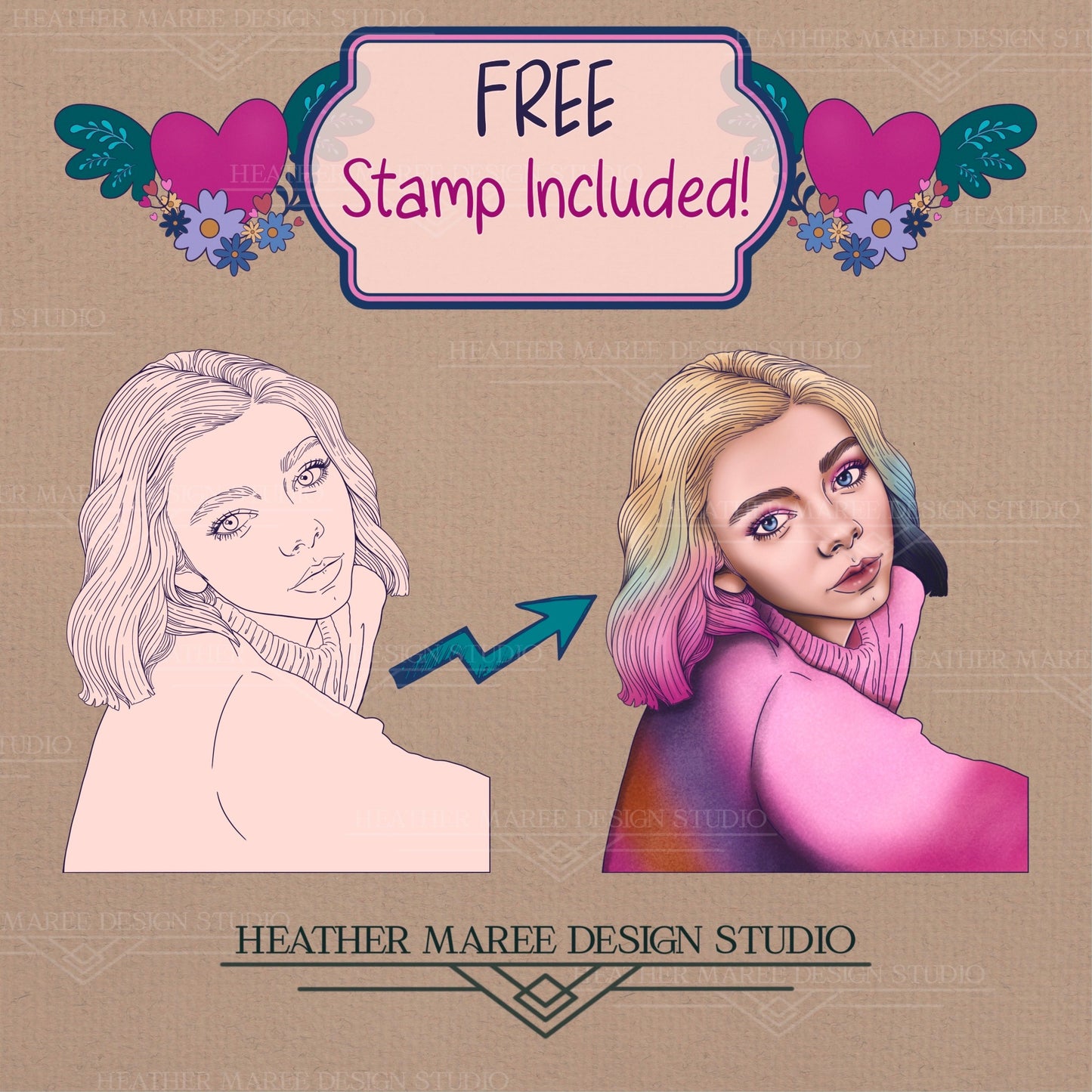 Wolf Girl Color Palette