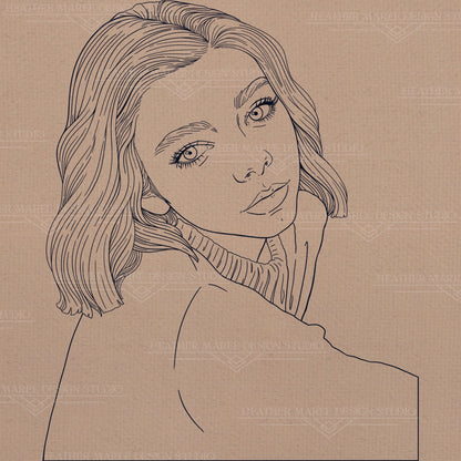 Wolf Girl Color Palette