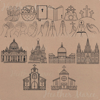 Aesthetic Easter | Procreate Stamp Brushes