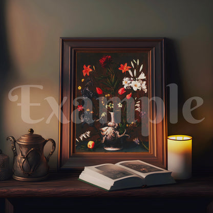Simple Wooden Frame Mockup
